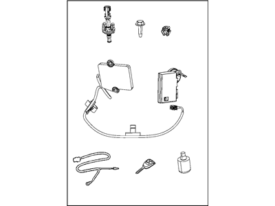 Mopar 82211441AE Remote-Complete