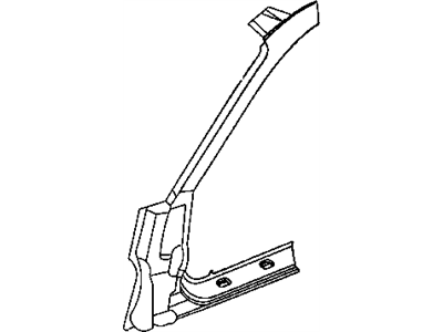 Mopar 4897138AA Panel Body Side Aperture Front