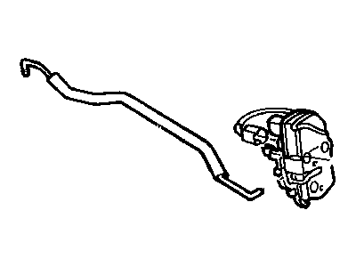 Mopar 4574141 Link-Inside Handle To Latch