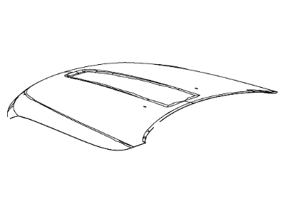 Mopar 55369453AA Hood Panel