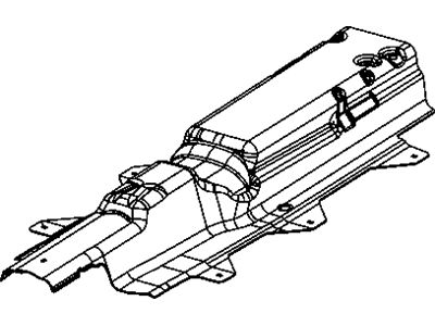 Mopar 68086787AC Shield-Floor Pan