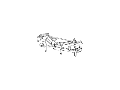 2013 Ram 5500 Transmission Mount - 52121773AE