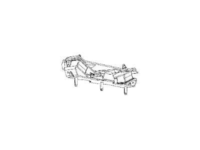 Mopar 52121773AE INSULATOR-Transmission Support