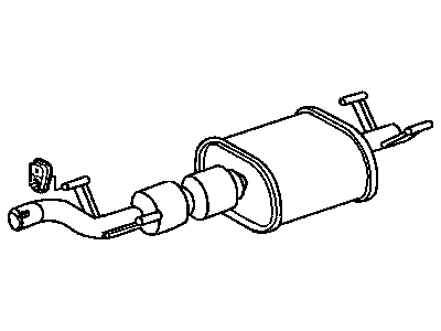 Mopar 5119762AA Exhaust Muffler