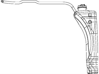 Mopar 55056542AD Bottle-COOLANT Recovery