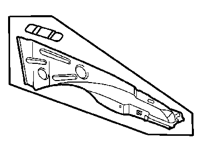 55136355AG Mopar REINFMNT-COWL Side Illustration 1 of 1