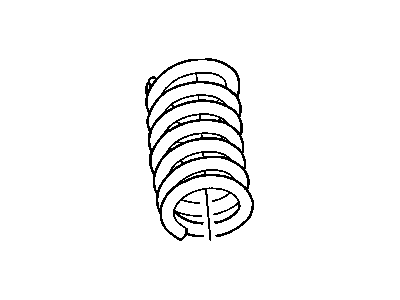 Mopar 52113902AA Front Coil Spring