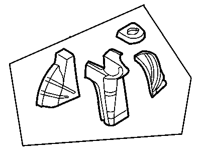 Mopar 4575427AQ Panel-WHEELHOUSE