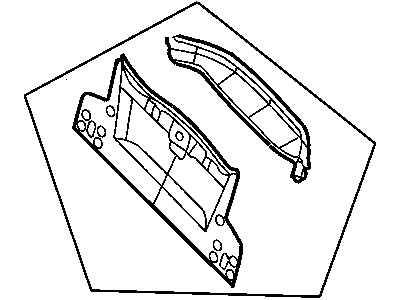 Mopar 4575210AF Panel-DECKLID Opening