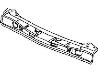 2009 Jeep Grand Cherokee Rear Crossmember - 55396186AE