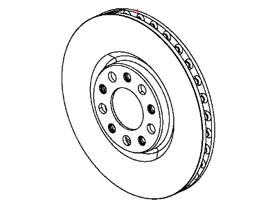 Chrysler 200 Wheel Bearing - 68137552AC