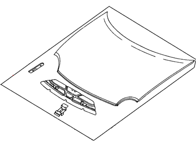 Mopar 5134116AB Hood Panel