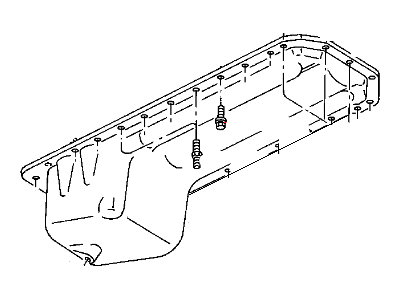 Dodge Ram 1500 Oil Pan - 53020922AB