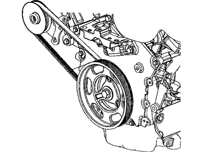 Dodge Stratus Drive Belt - 4892747AA