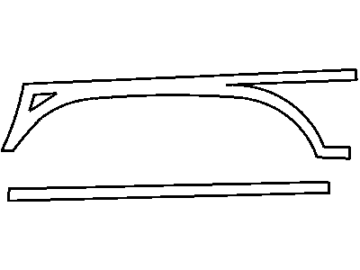 Mopar 5103127AA Molding-Body Side