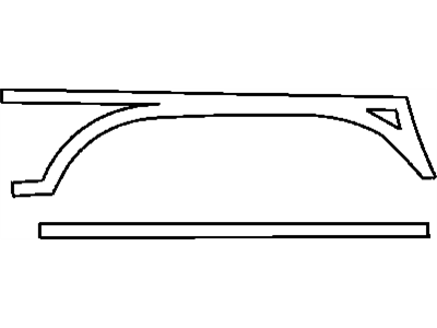 Mopar 5103126AA Molding-Body Side