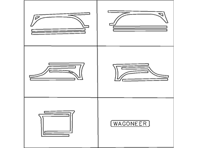 Mopar 82208020 Decor Kit-BODYSIDE