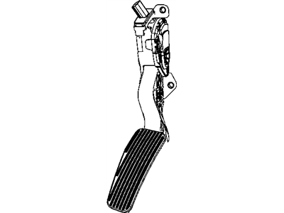 Mopar 5281225AC Pedal-Accelerator