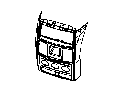 Mopar 4678872AD Bezel-Instrument Panel