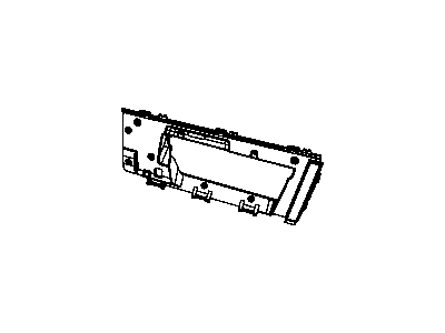 Mopar 1JF031DSAA Bezel-Glove Box