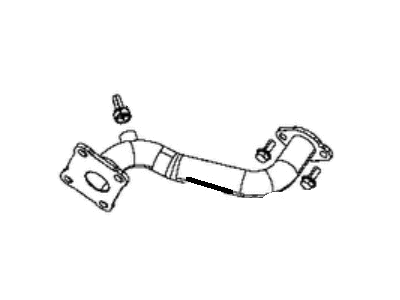 2016 Ram 5500 EGR Tube - 4627651AC