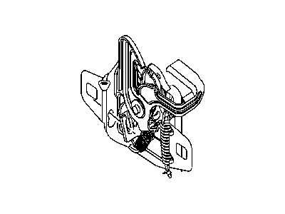 Mopar 4878060AD Hood Latch