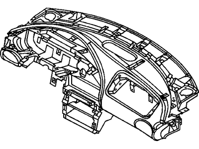 Mopar 4608295 Lamp-Ash Rec Lamp W/AMBER Filter