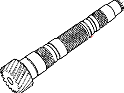 Mopar 5127733AA Intermediate Shaft