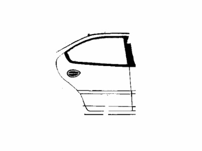 1999 Dodge Neon Door Moldings - RG28TCNAA