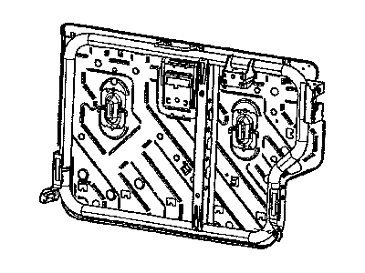 Mopar 1JG791DVAA Seat Back-Rear