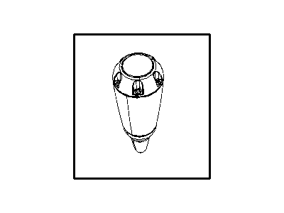 Mopar 52090499AC Knob-GEARSHIFT