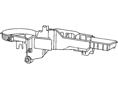 Mopar 4778423 Housing-A/C And Heater Lower