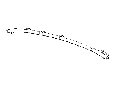 Mopar 55351261AF Side Curtain Air Bag