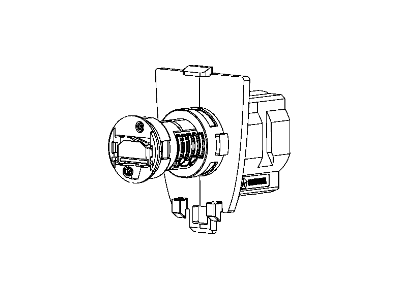 Dodge Door Lock Cylinder - 68237148AA