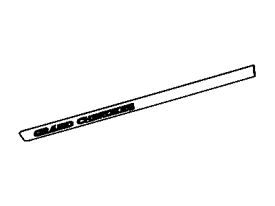 Mopar 55079306AE Molding-Front Door