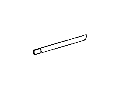 Mopar 55079308AE Molding-Rear Door