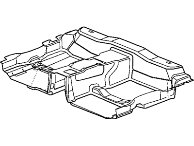 Mopar UU85XDVAE Carpet-Floor Console