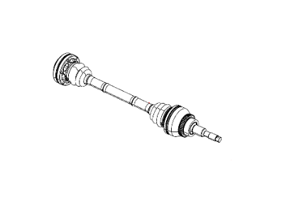 Dodge Viper Axle Shaft - 68226552AA