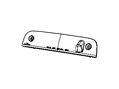 Mopar 57010053AB CHMSL-LIFTGATE CHMSL