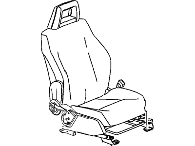 2008 Dodge Caliber Seat Belt - 1JB451K5AA