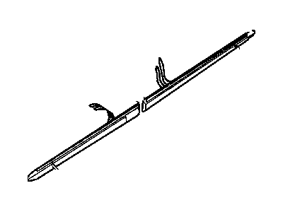 Mopar 4805339AB WEATHERSTRIP-Rear Door