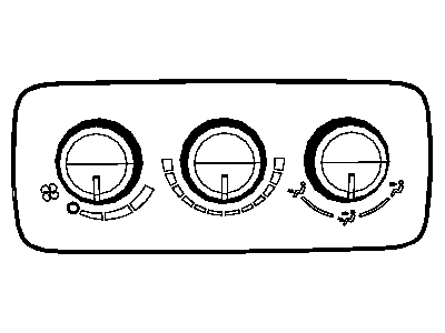 Mopar 55116949AB A/C And Heater - Aux