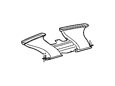 Mopar 4662049AA Duct-DEFROSTER