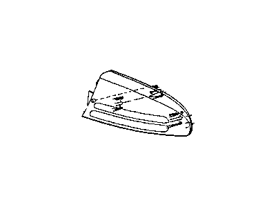 Mopar 4780062AG Lamp-Tail Stop Backup