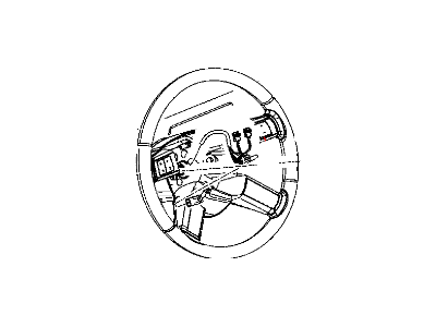 2005 Dodge Magnum Steering Wheel - 1AG541DVAA