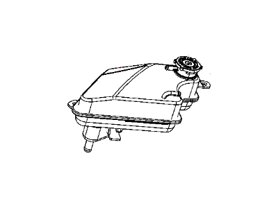 Mopar 5058372AD Bottle-PRESSURIZED COOLANT