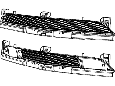 Mopar 68092606AA Grille-Lower