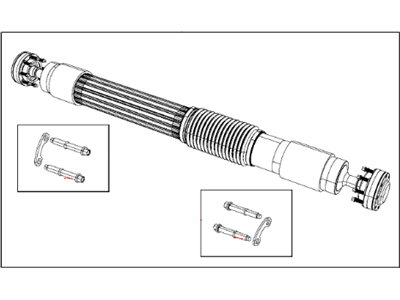 Mopar 52123558AA Rear Drive Shaft