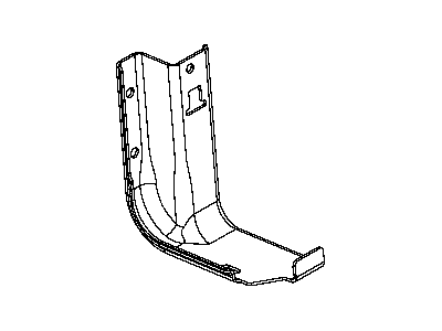 Mopar 68101186AB Bracket-Def Tank