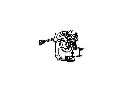 Mopar 56046116AE Air Bag Clock Spring